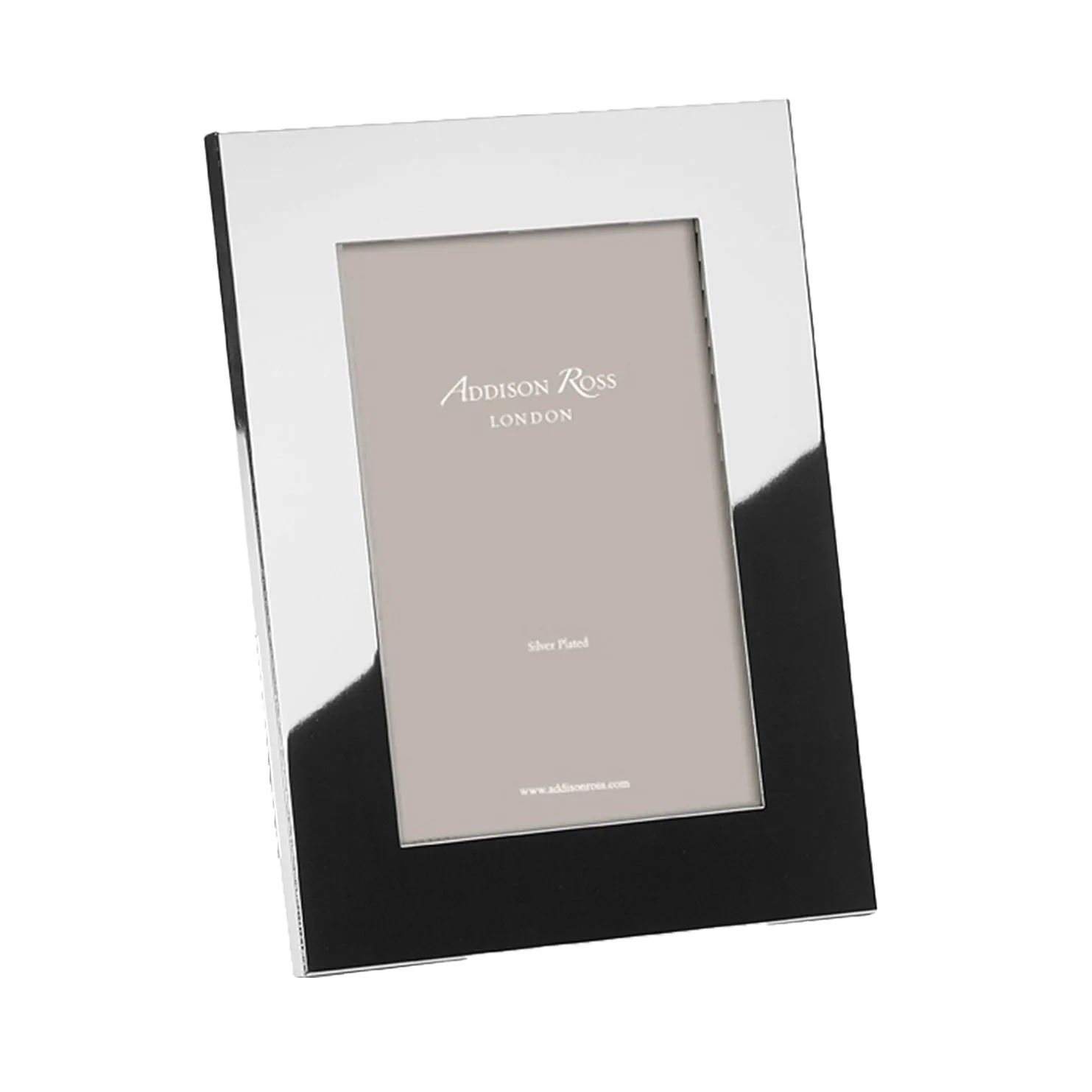 3cm Flat Border Photo Frame - Silver product