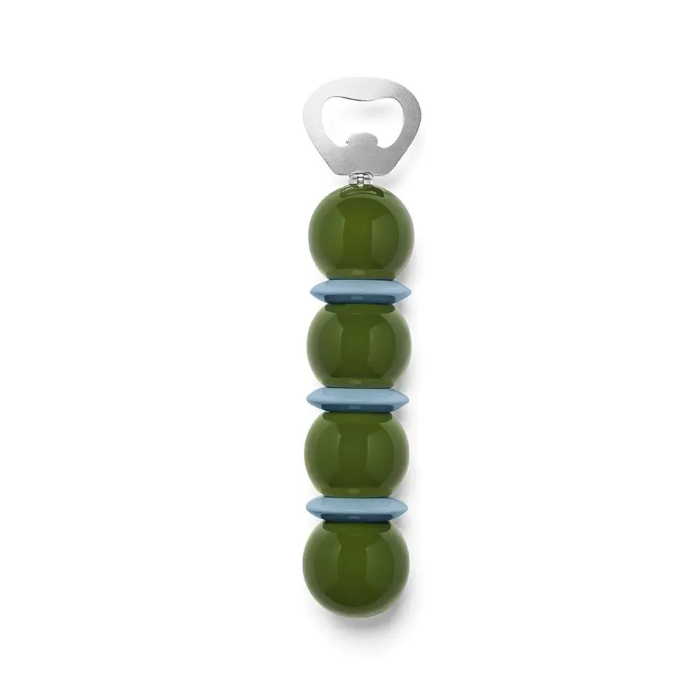 Addison Ross Bobbin Bottle Opener - Khaki Green & Pale Denim product