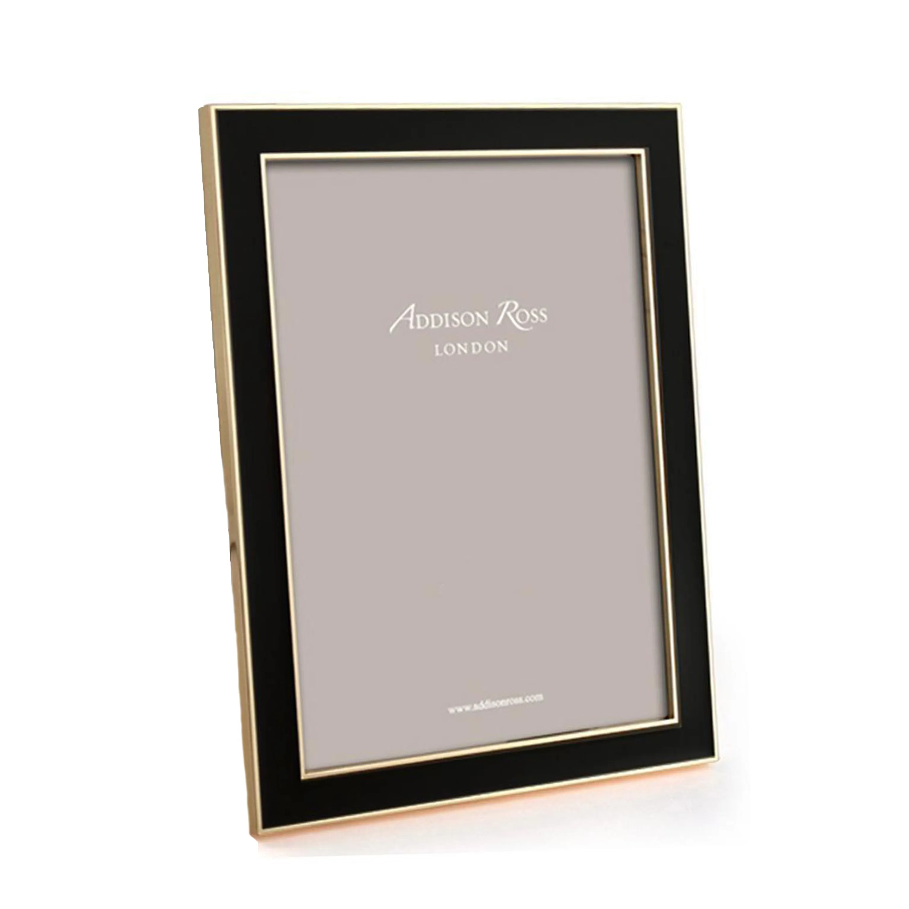Addison Ross Photo Frame - Black Enamel, Gold product