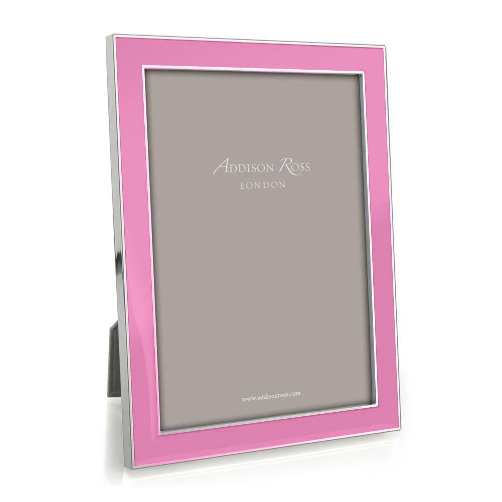 Addison Ross Photo Frame - Electric Pink, Enamel & Silver product