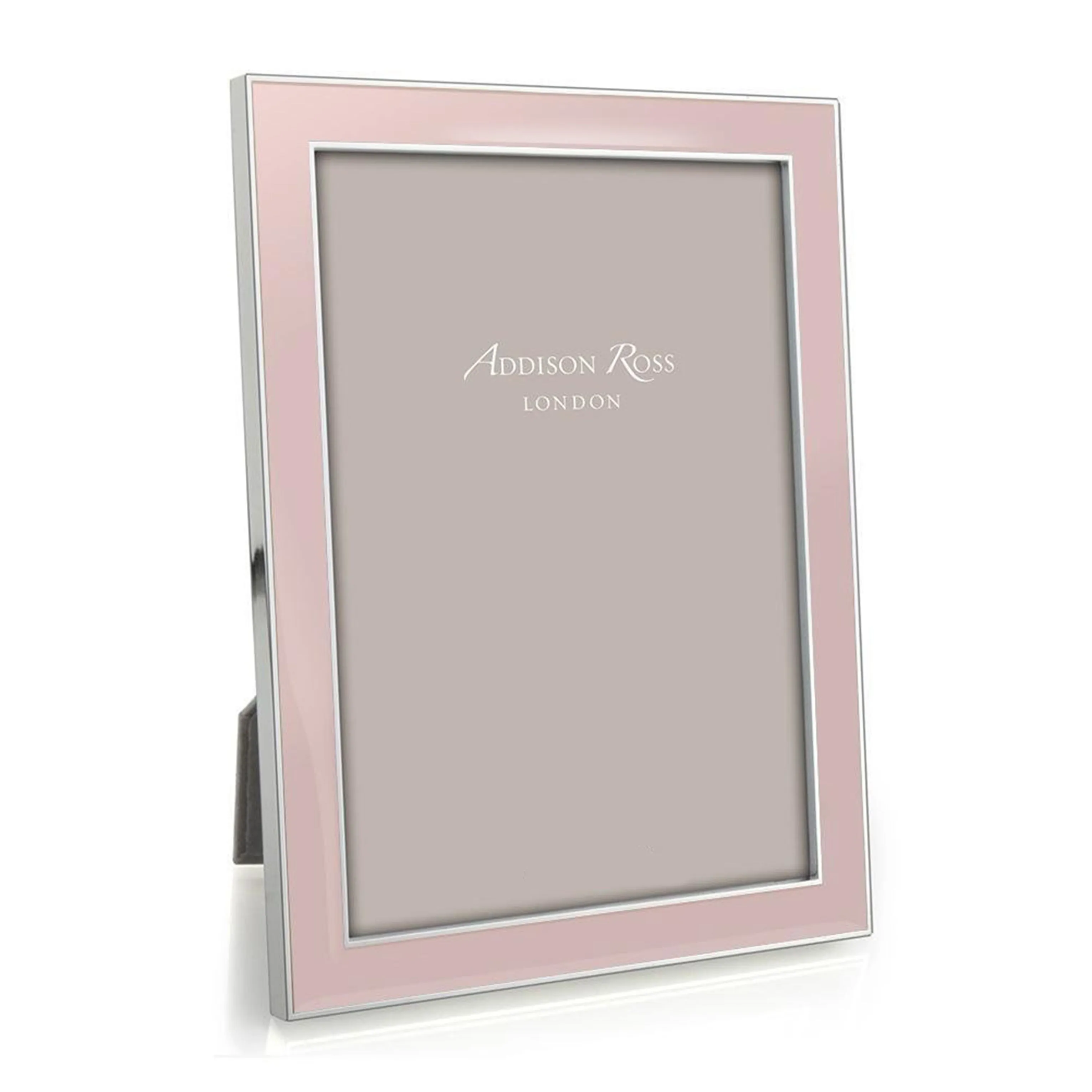 Addison Ross Photo Frame - Light Pink, Silver Enamel product