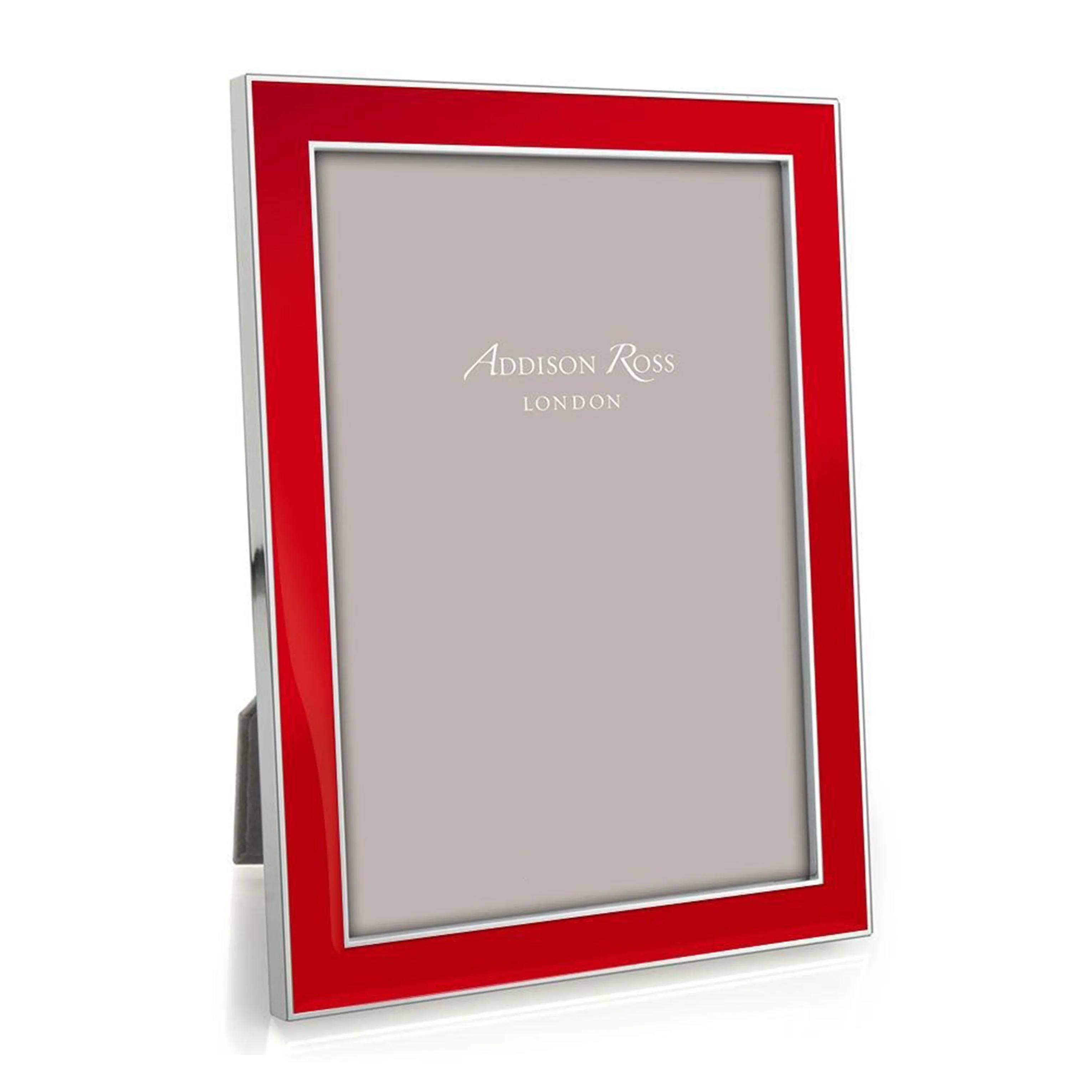 Addison Ross Photo Frame - Red Enamel, Silver product