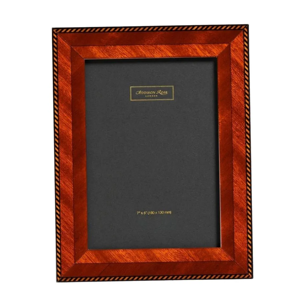 Addison Ross Rope Marquetry Photo Frame - Brown product