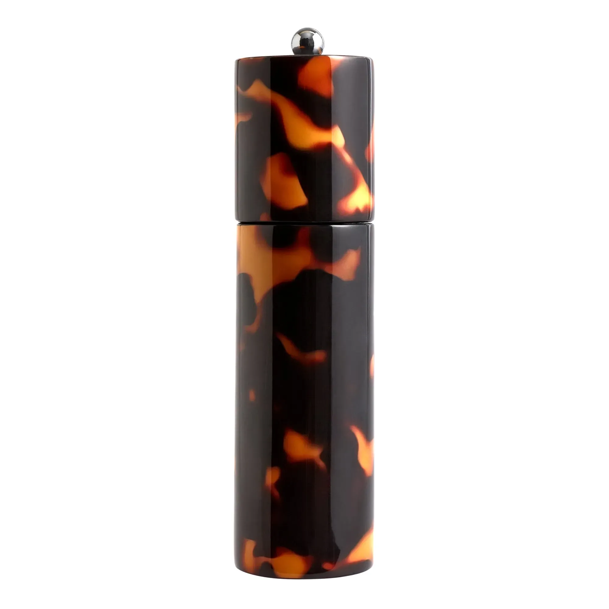 Addison Ross Round Column Salt or Pepper Mill - Faux Tortoiseshell product