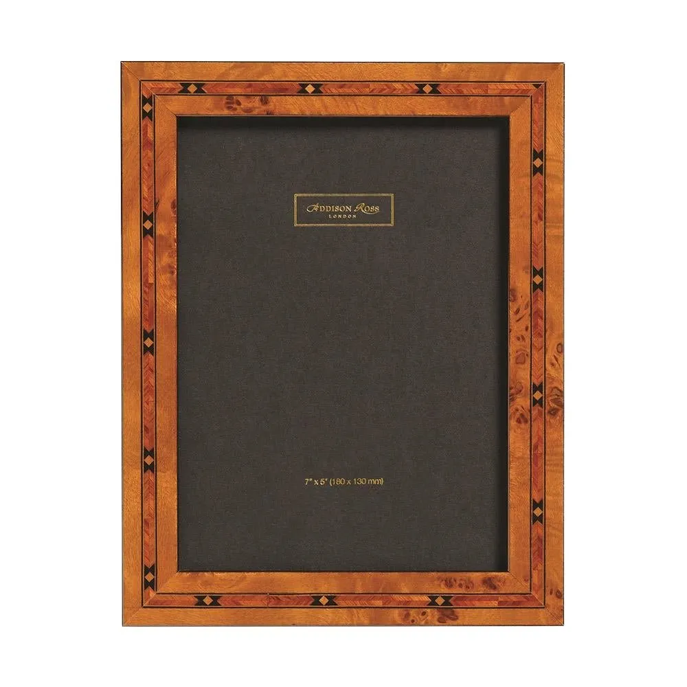 Addison Ross Star Marquetry Narrow Photo Frame product