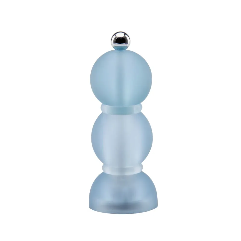 Blue Frosty Mini Bob Salt or Pepper Mill - Blue, Acrylic product