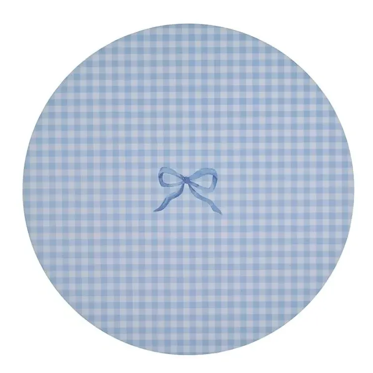 Blue Gingham Square Placemats Set of 4 product