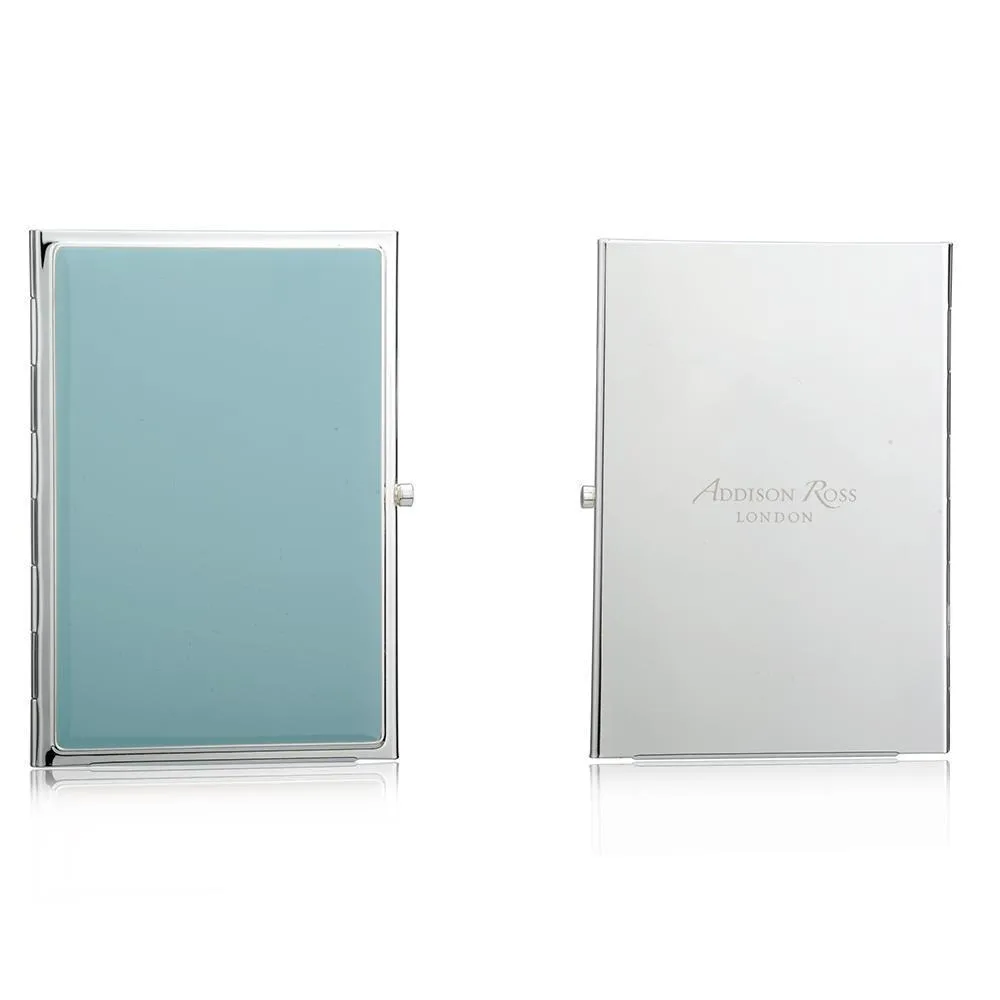 Blue & Silver Plate Travel Photo Frame - Blue product
