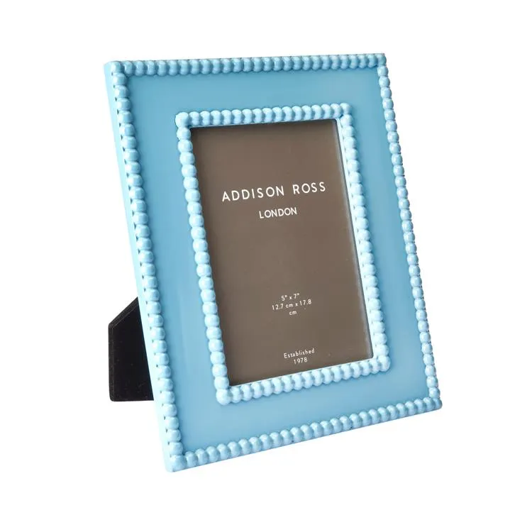 Bobbin 5x7 Photo Frame - Chambray, Lacquer product