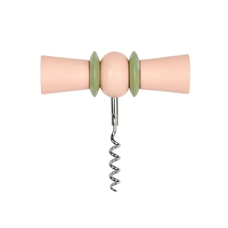 Bow Tie Corkscrew - Pink, Green product