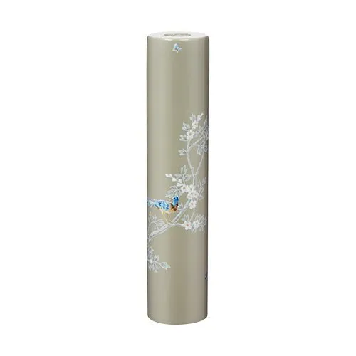Chinoiserie Candlestick - Grey, Lacquer product
