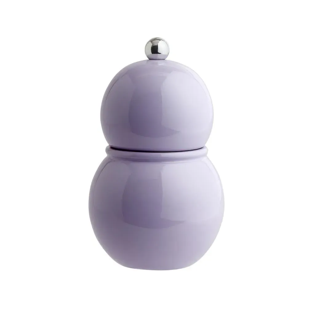 Chubbie Salt or Pepper Mill - Lilac, Rubberwood product
