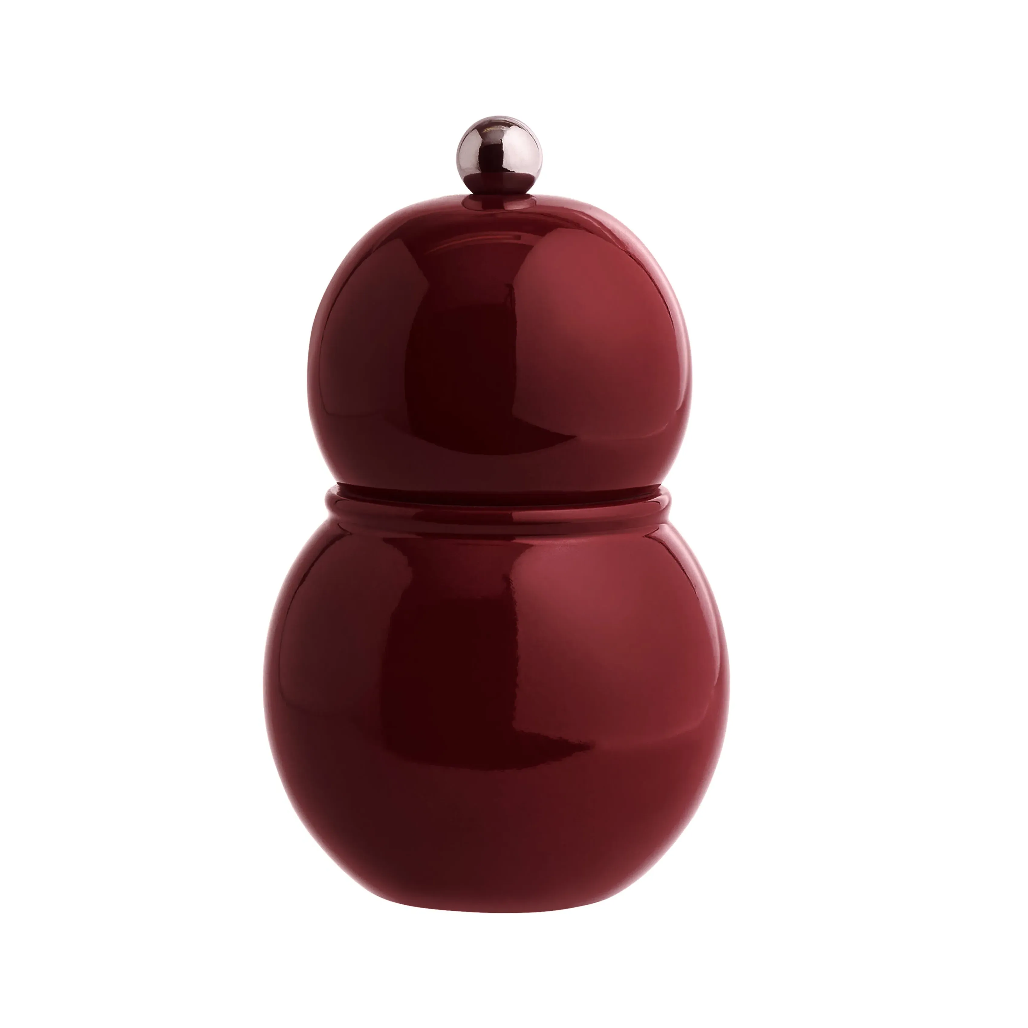 Chubbie Salt & Pepper Mill - Cherry Red, Rubberwood product