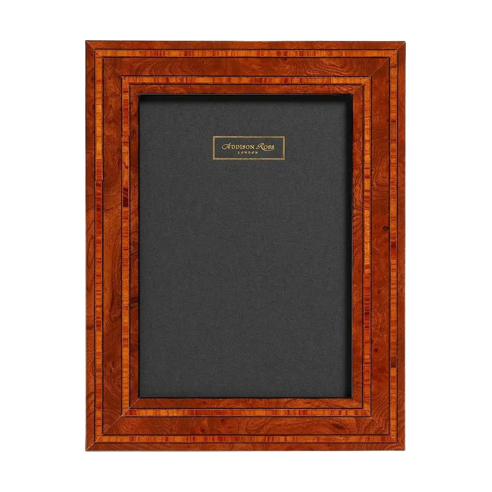 Double Contrast Marquetry Photo Frame - Lacquer product
