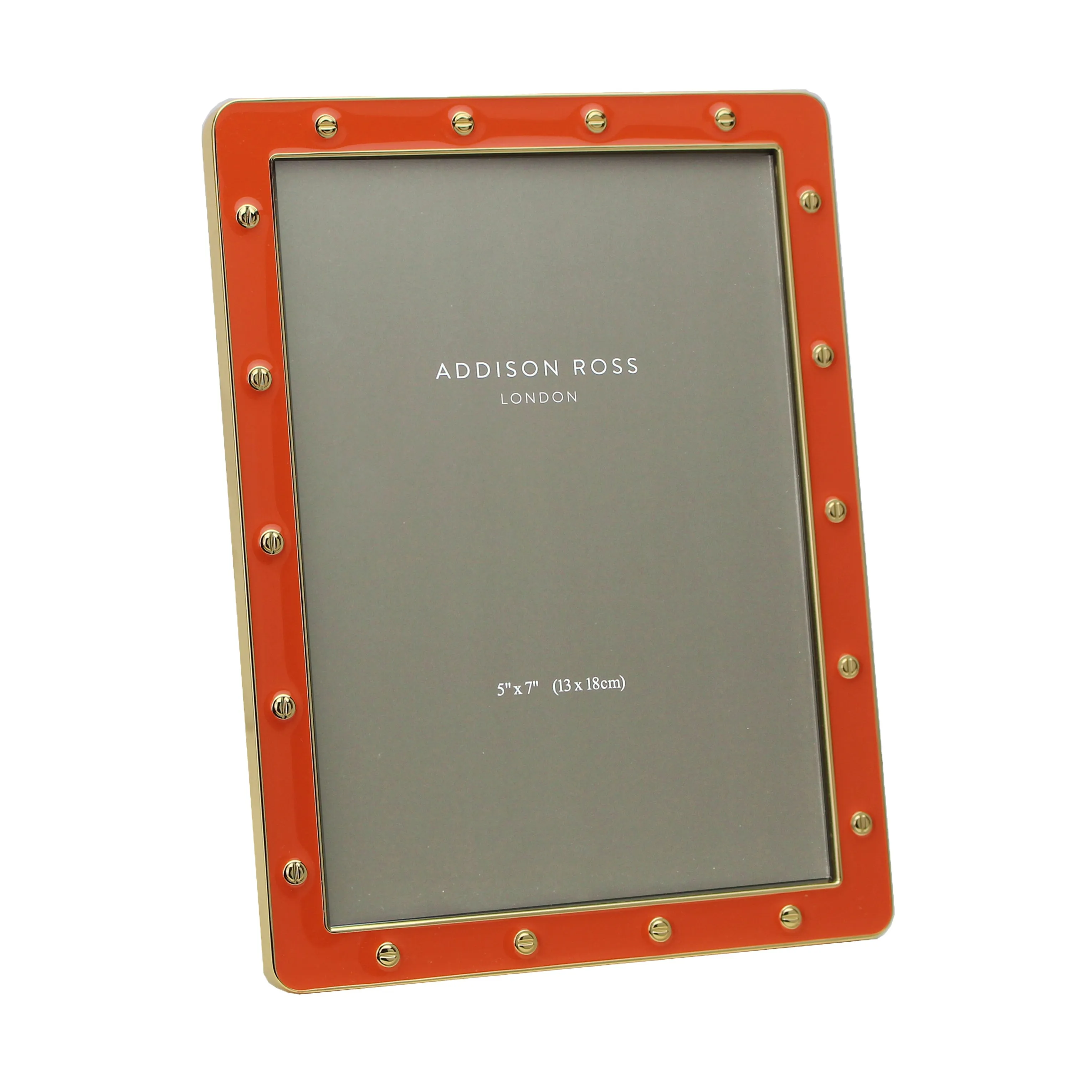 Enamel & Gold Locket Photo Frame - Orange product