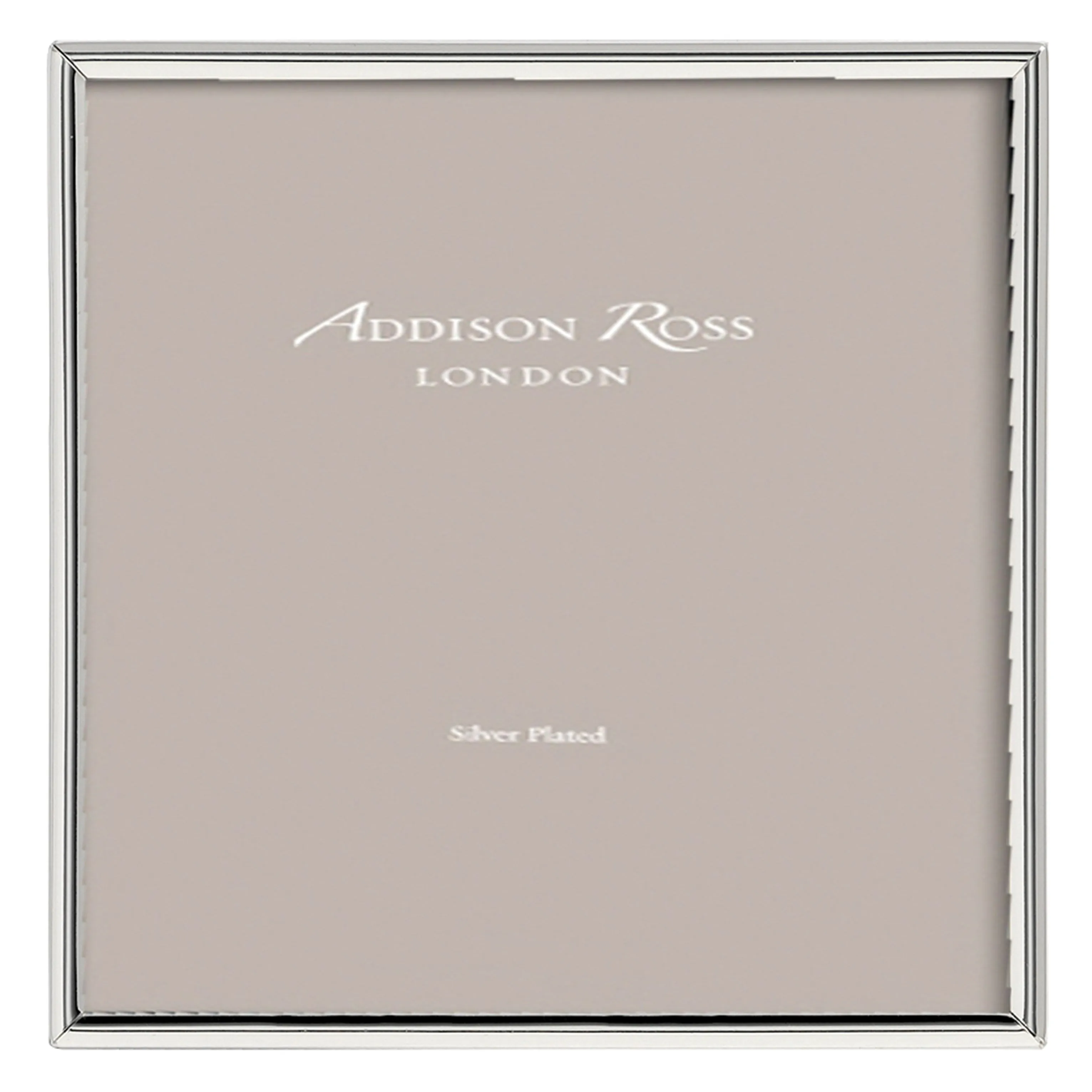 Fine Edged Square Photo Frame 5x5 - Silver product