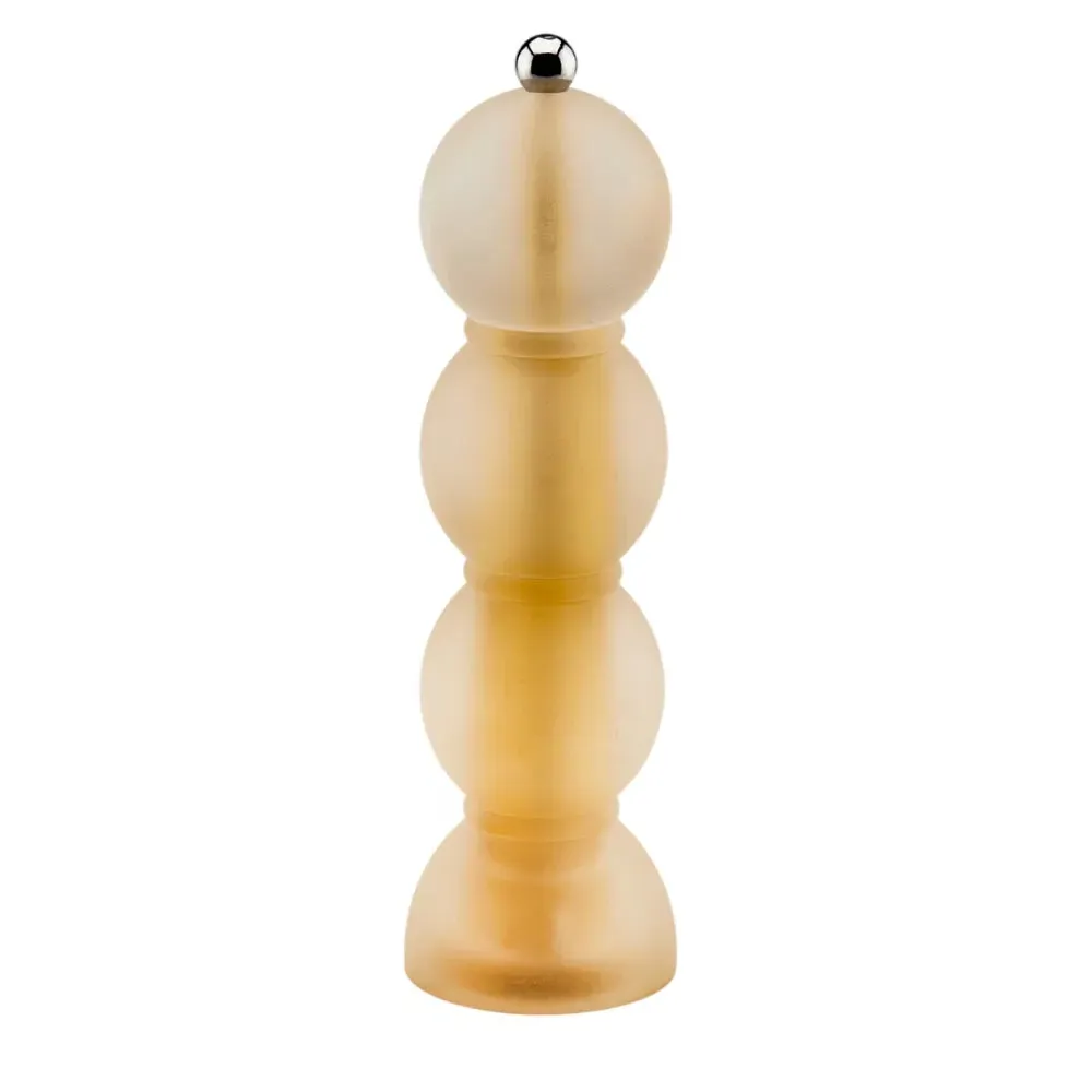 Frosty Bobbin Salt or Pepper Mill - Amber, Acrylic product