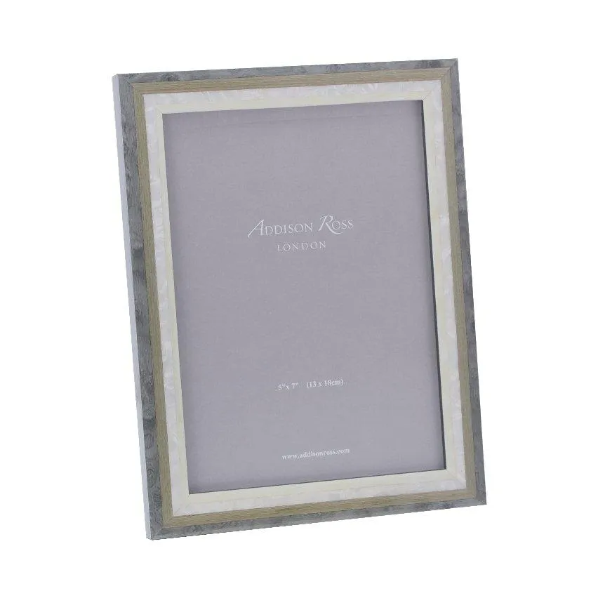 Grey Studio Mother of Pearl Marquetry Photo Frame - Grey product