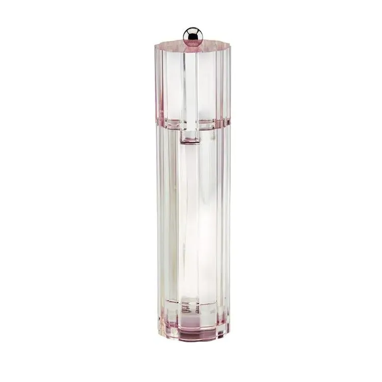 Icy Flute Salt or Pepper Mill - Pale Pink, Acrylic product