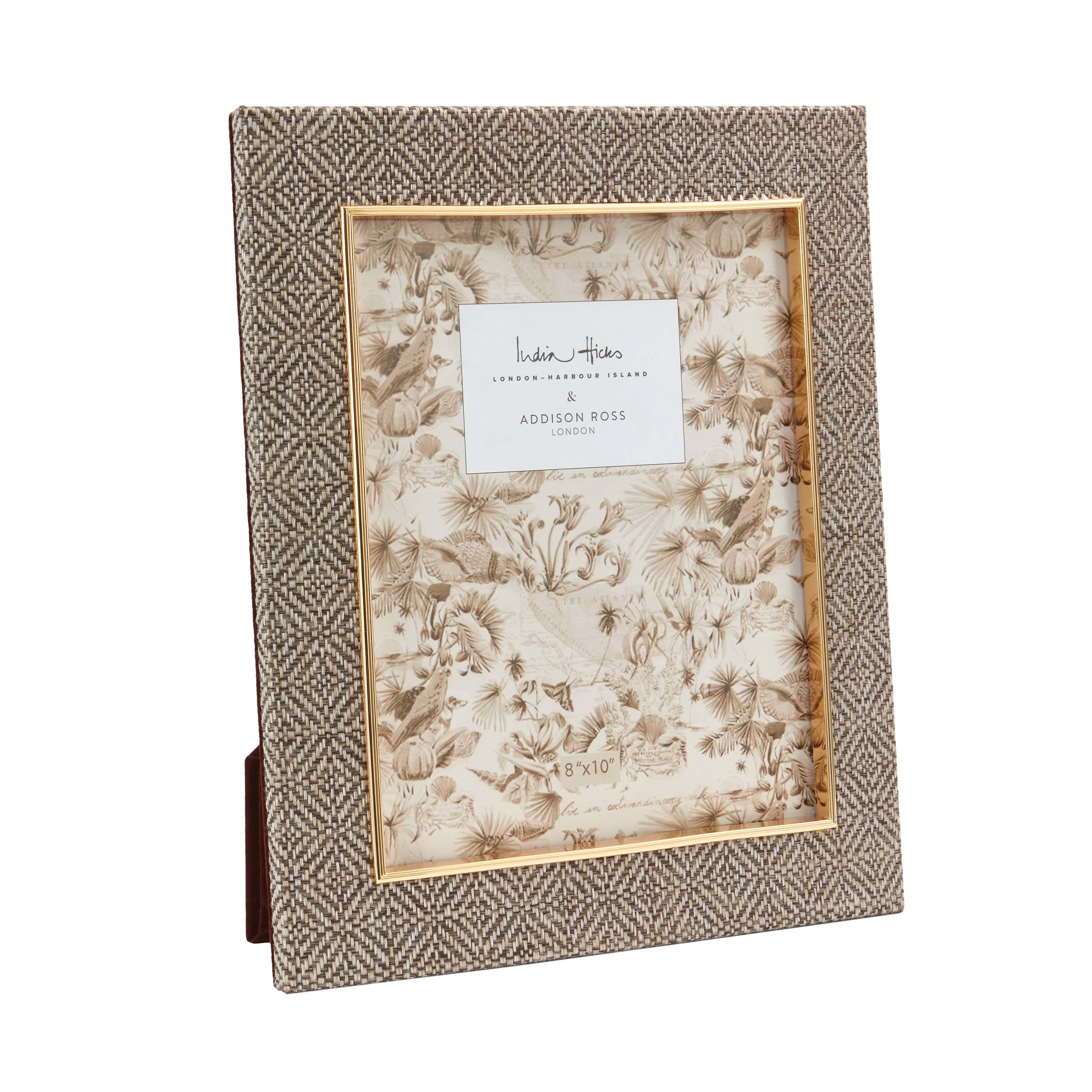 Lough Arrow Photo Frame - Grass Cloth, Velvet product