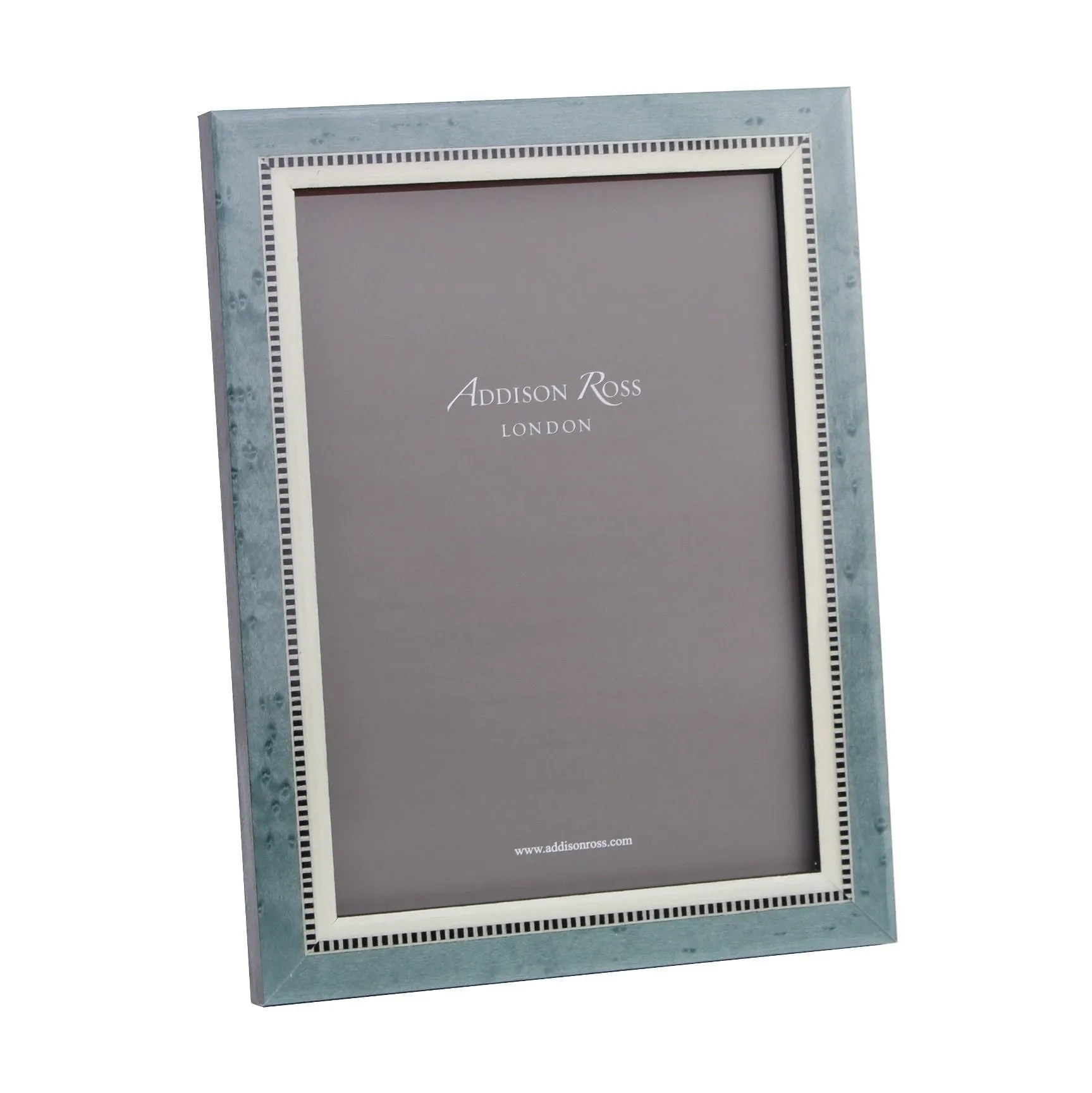 Miki Marquetry Photo Frame - Blue, Wood Veneer product