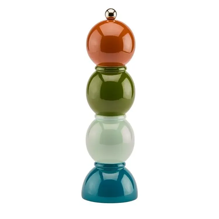 Nutmeg Multi Bob Salt or Pepper Mill - Rubberwood product
