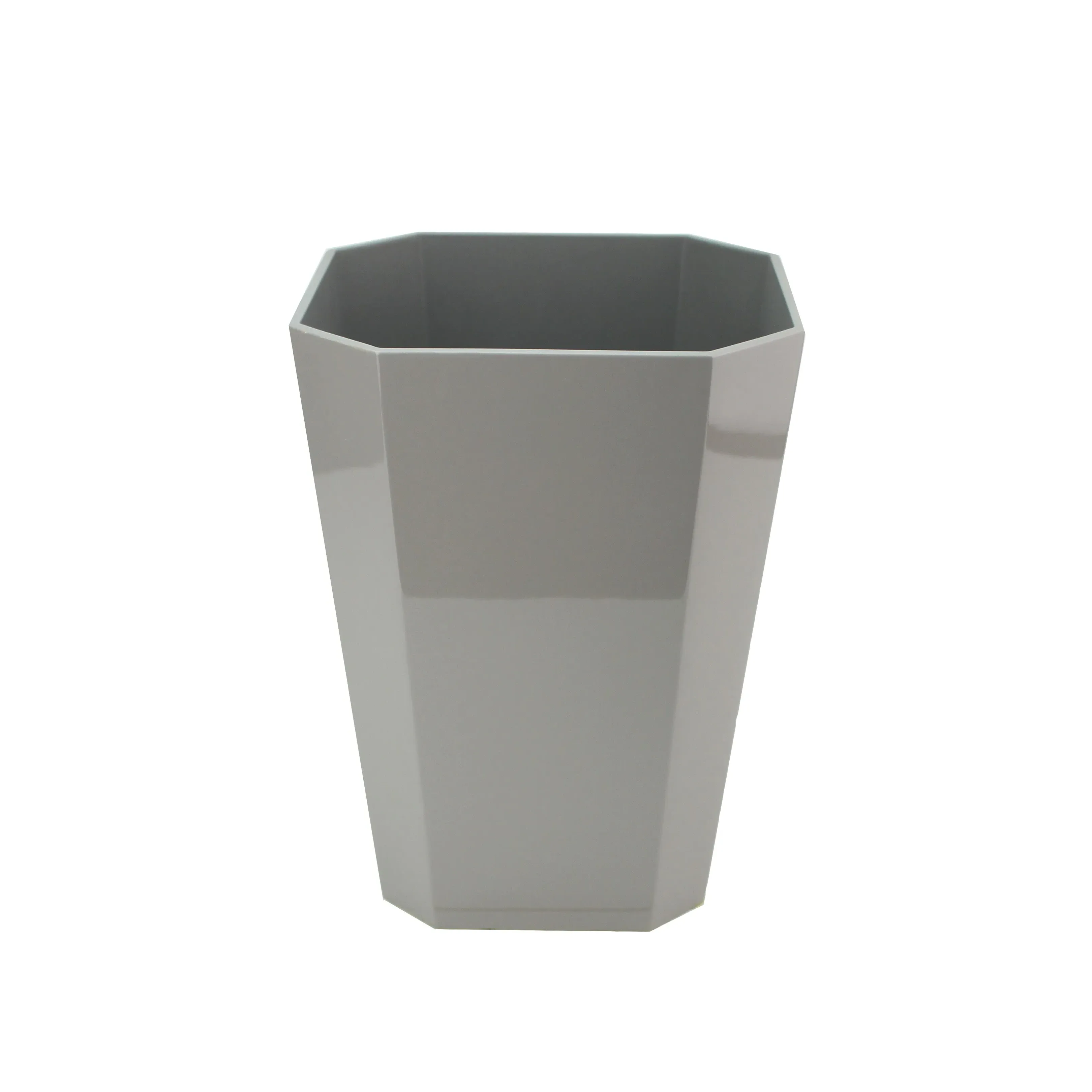 Octagonal Lacquer Bin - Chiffon Grey product
