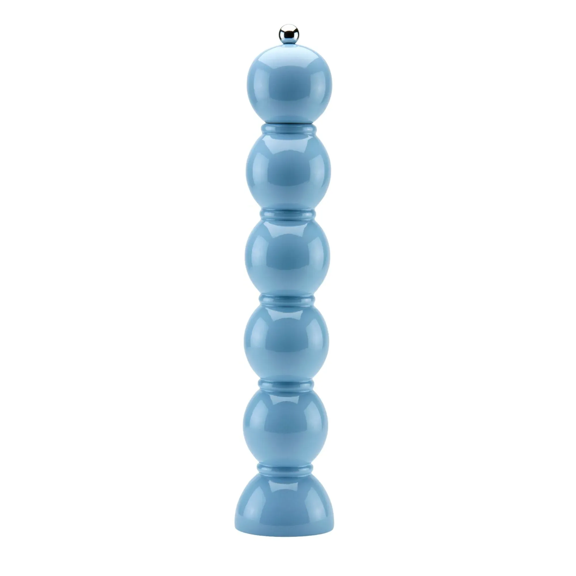 Periwinkle Grande Salt & Pepper Mill - Lacquered, Rubberwood product