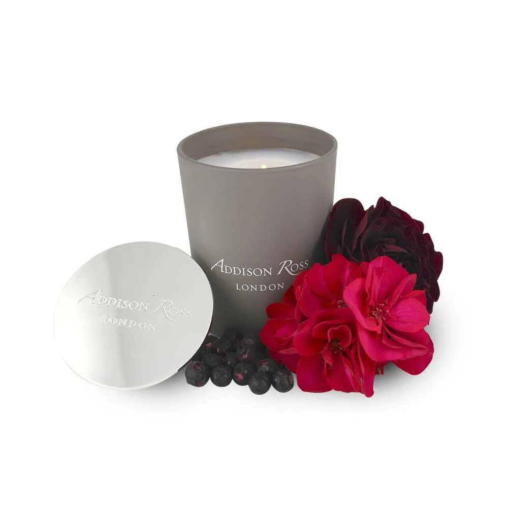Planetary Rings Scented Candle - Cassis, Rose & Geranium product