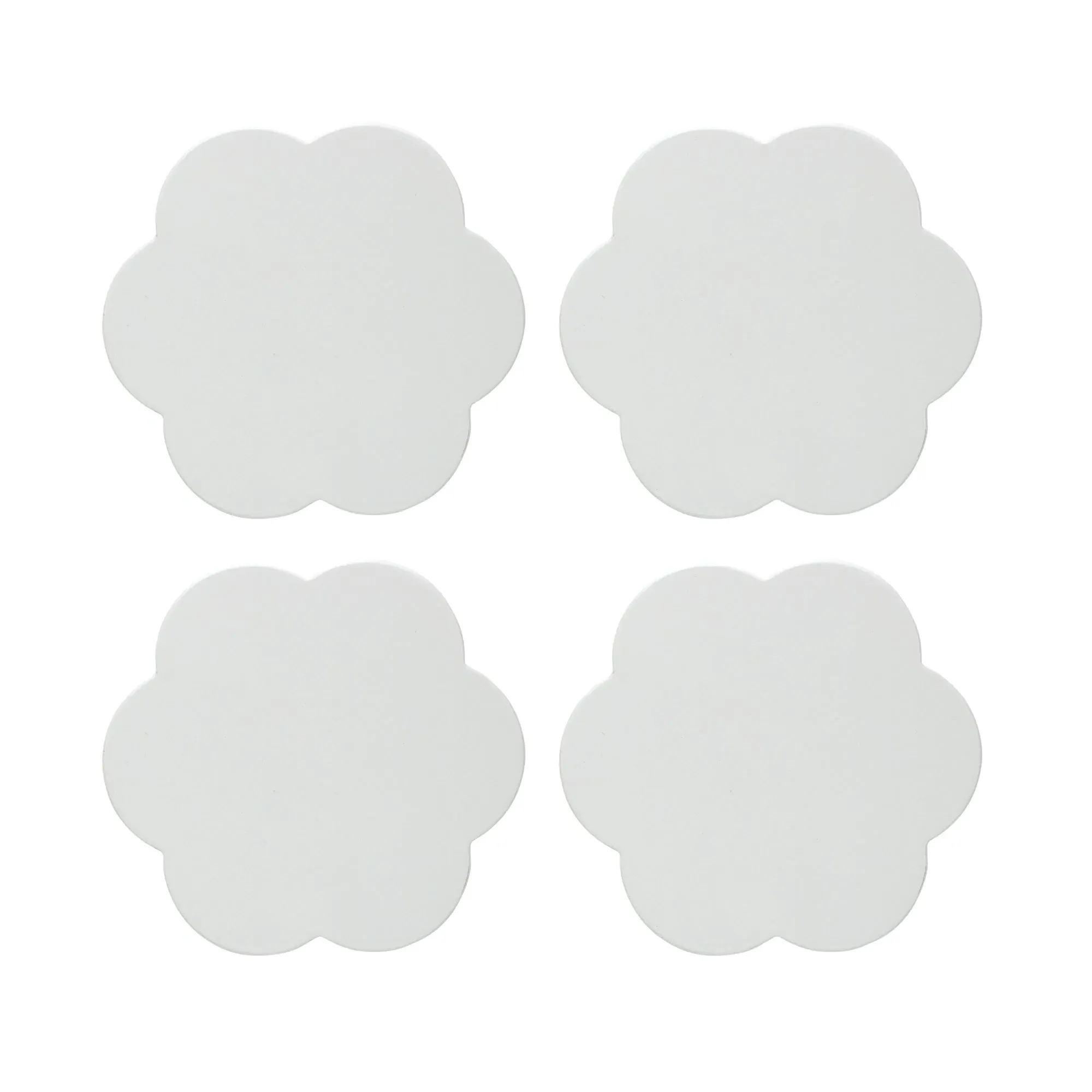 Scallop Coasters Set of 4 - White product