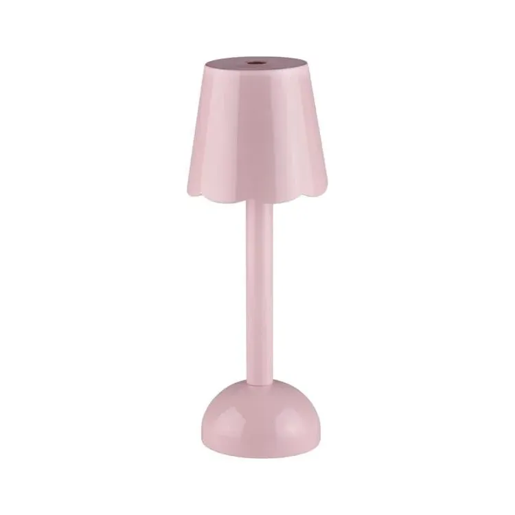 Scallop Rechargeable LED Table Lamp - Pink product