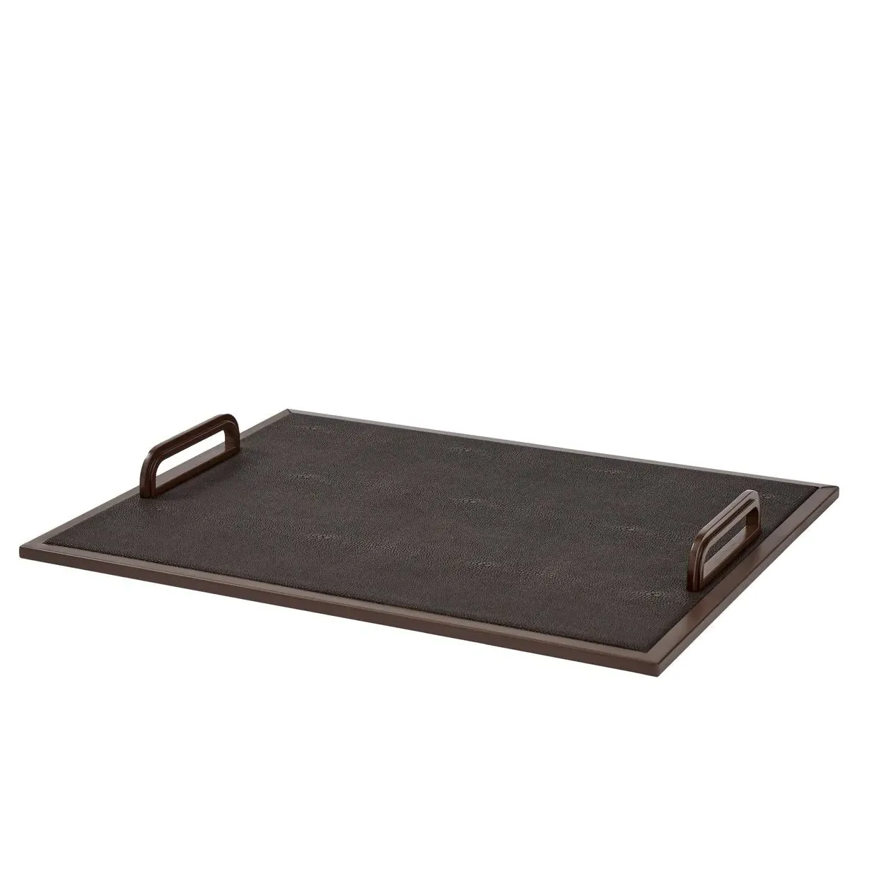 Sophie Paterson Flat Display Tray - Anthracite, Faux Shagreen product