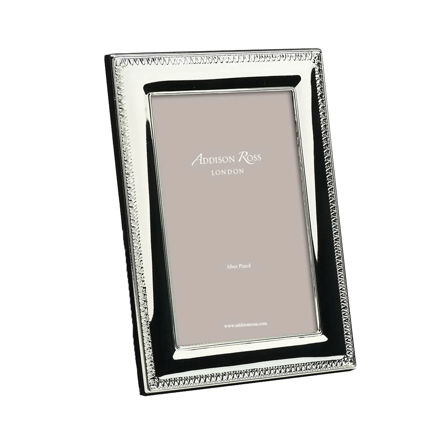 Tooth Pattern Photo Frame - Silver product