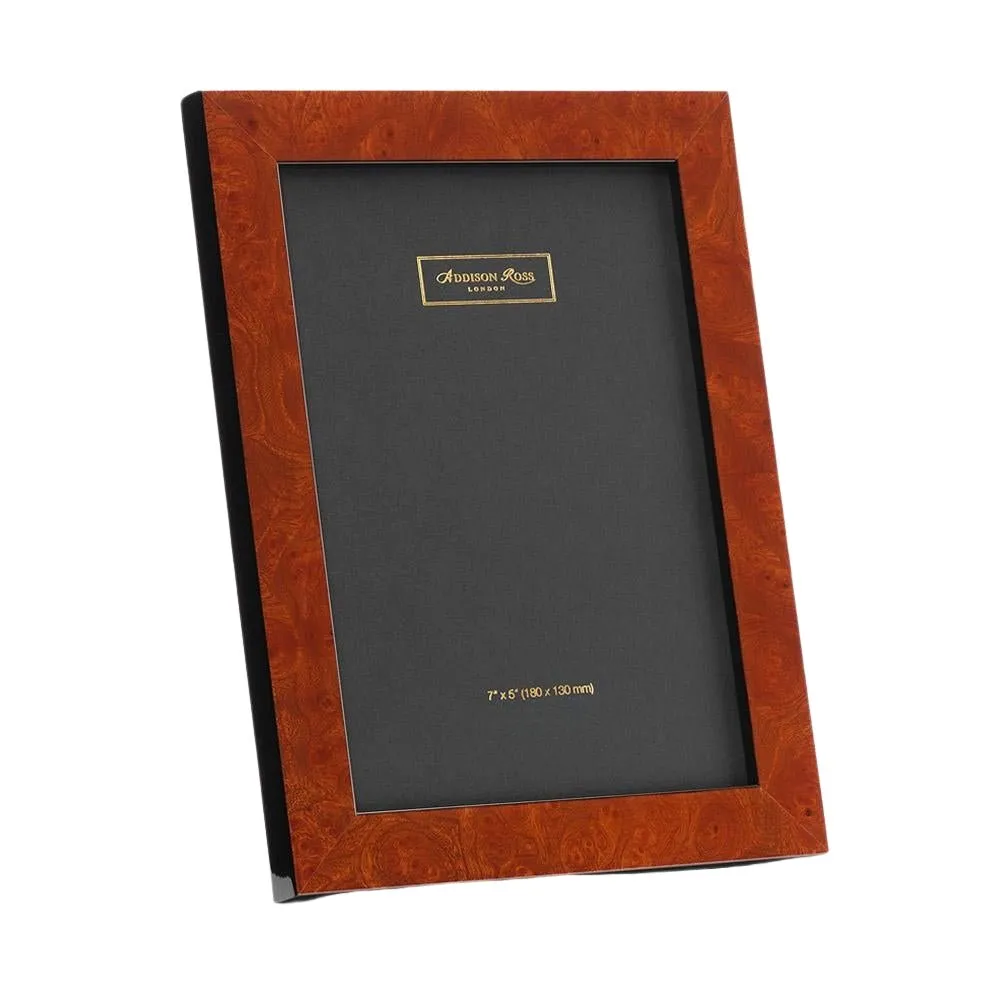 Walnut Poplar Veneer Photo Frame 2cm - Walnut product