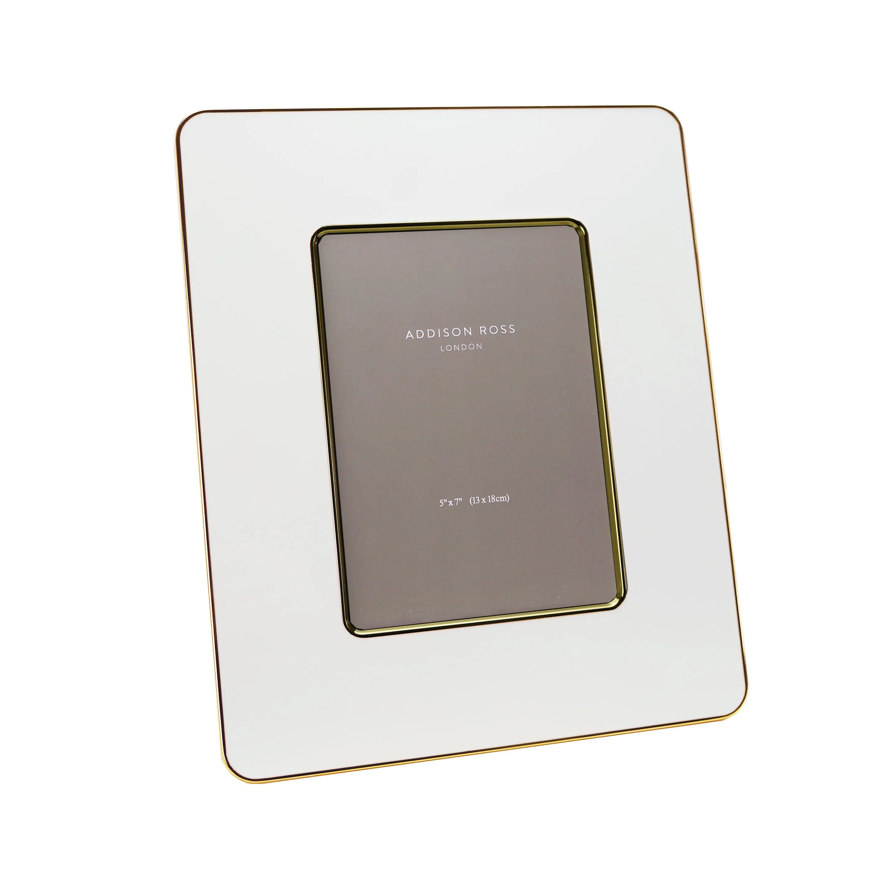 White & Gold Enamel Studio Photo Frame product