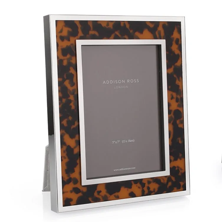Windsor Tortoiseshell Photo Frame - Silver product