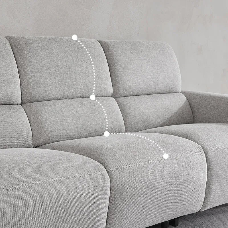 3-Seater Power Recliner Sofa with Wall Hugger - Leather