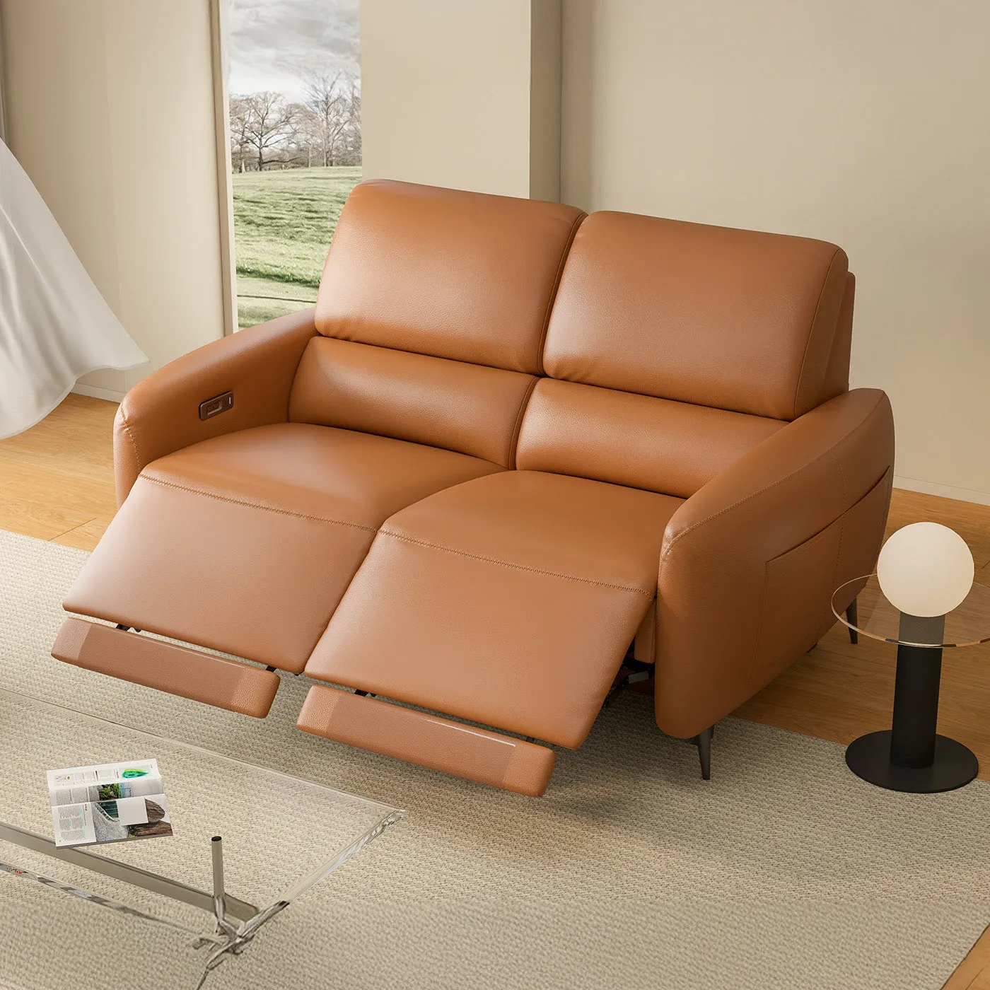 AeroStretch Zero Wall Hugger Reclining Sofa