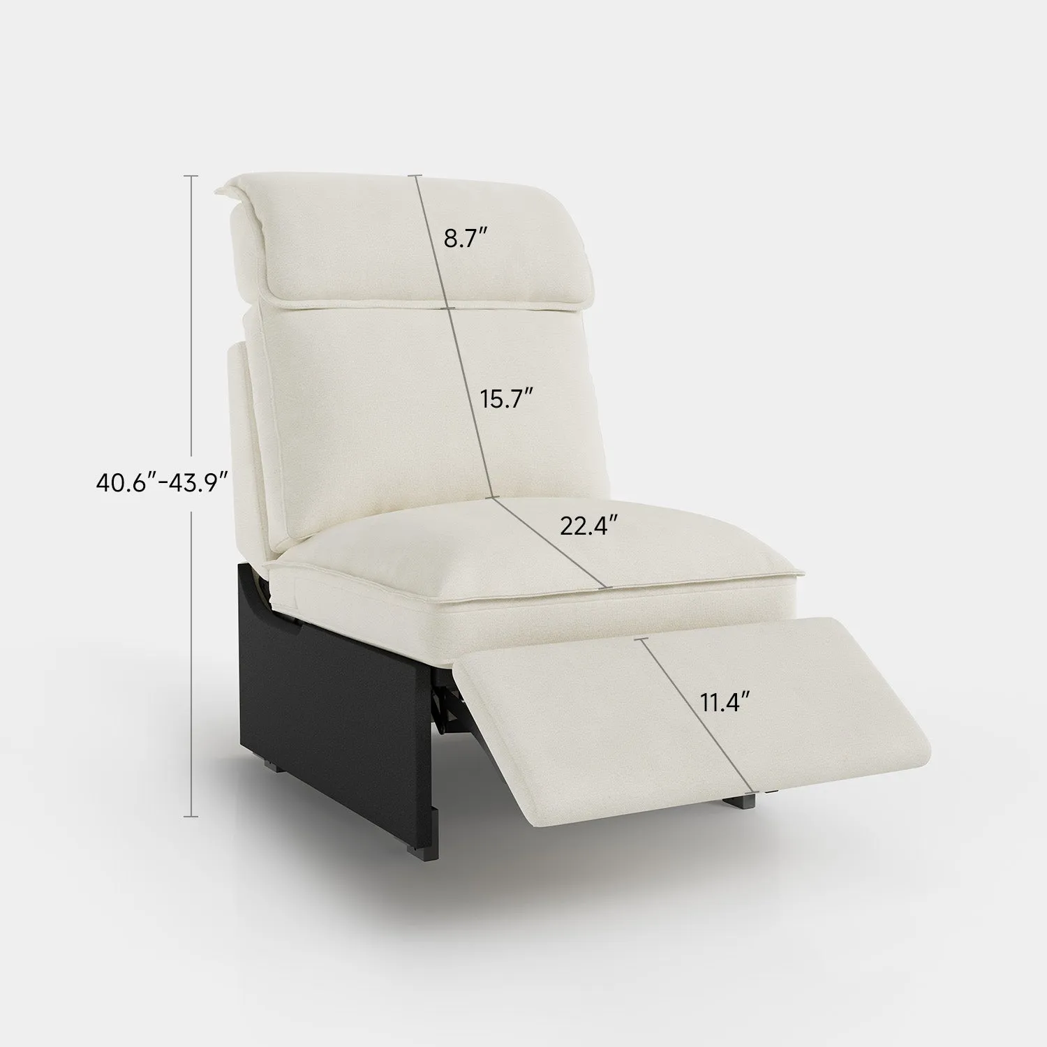 CloudCubo Modular Reclining Seat with Storage