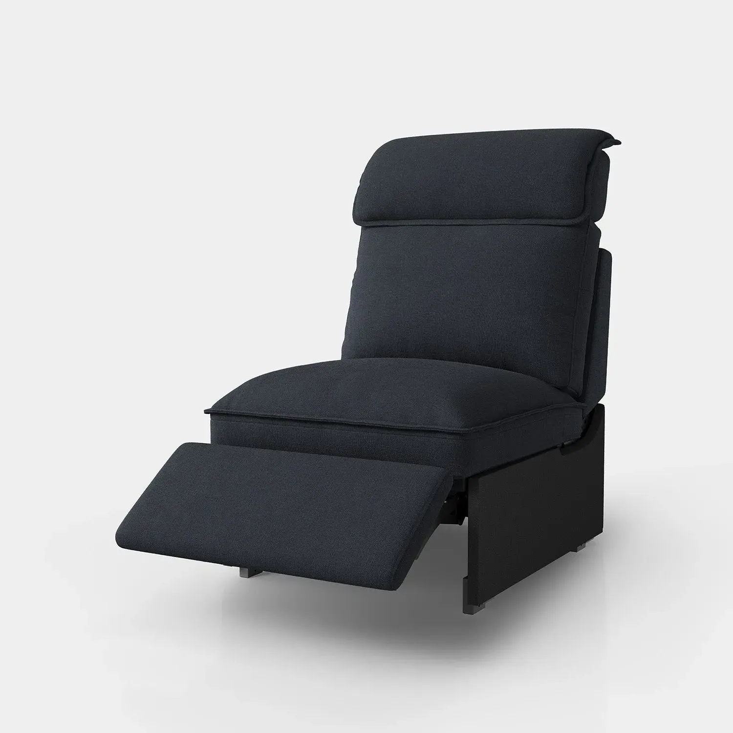 CloudCubo Modular Reclining Seat with Storage - Dark Gray