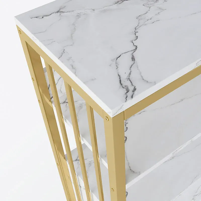 Eden Common Sideboard Bookshelf with Storage - White