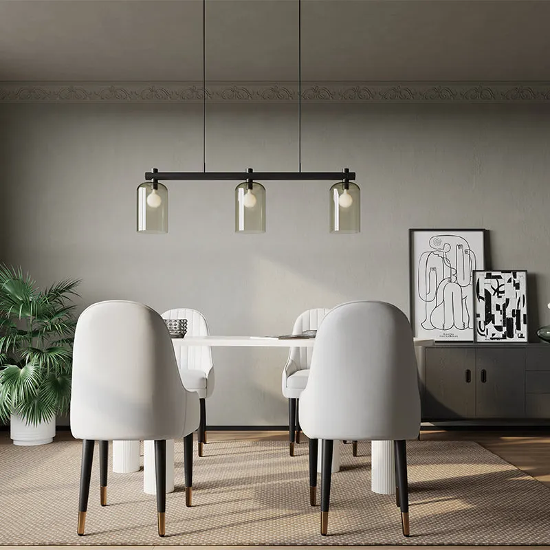 Elina Nordic 4-Leg Dining Table - Cloud Shape