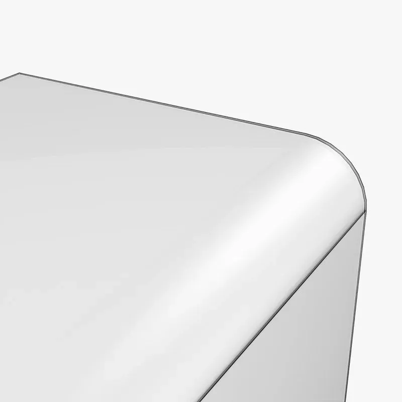 Jackson Clear Acrylic End Table