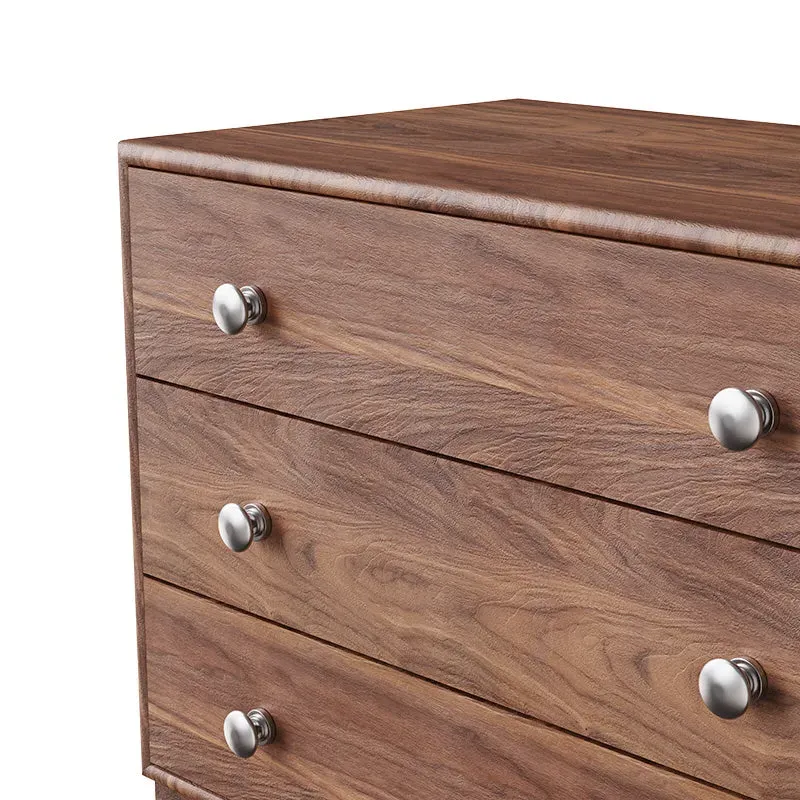 Miya Japandi Small Sideboard with Drawers - Walnut