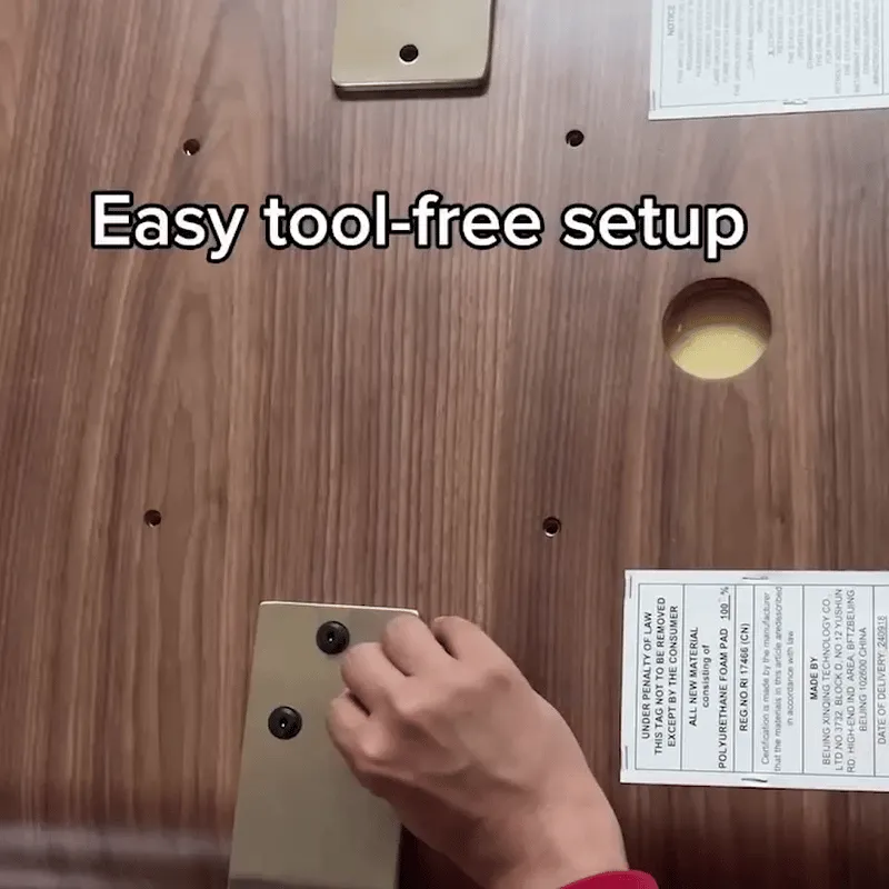 Miya Japandi Swivel Office Chair with Rocking - Adjustable Height