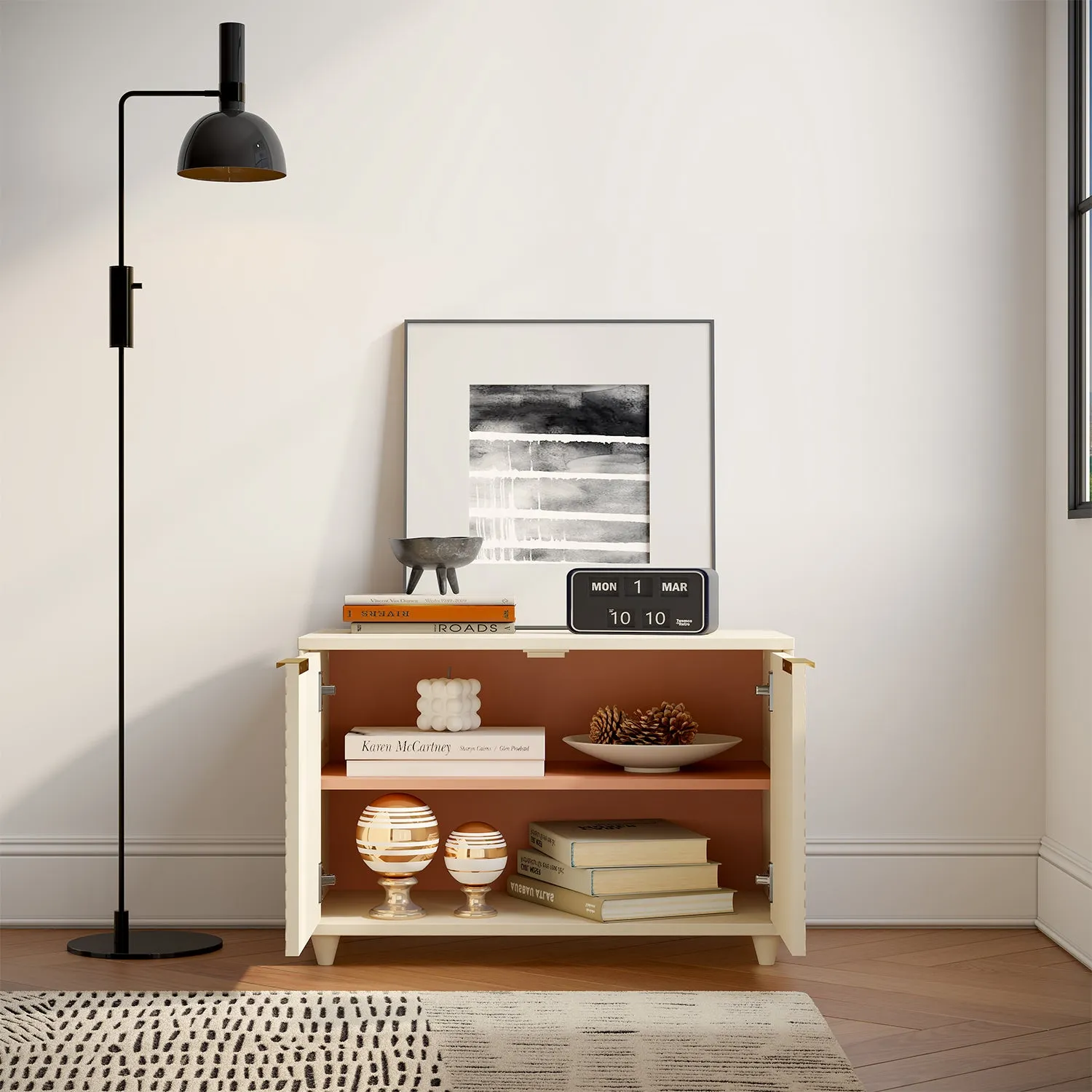 Solmere 2-Door Cabinet Module