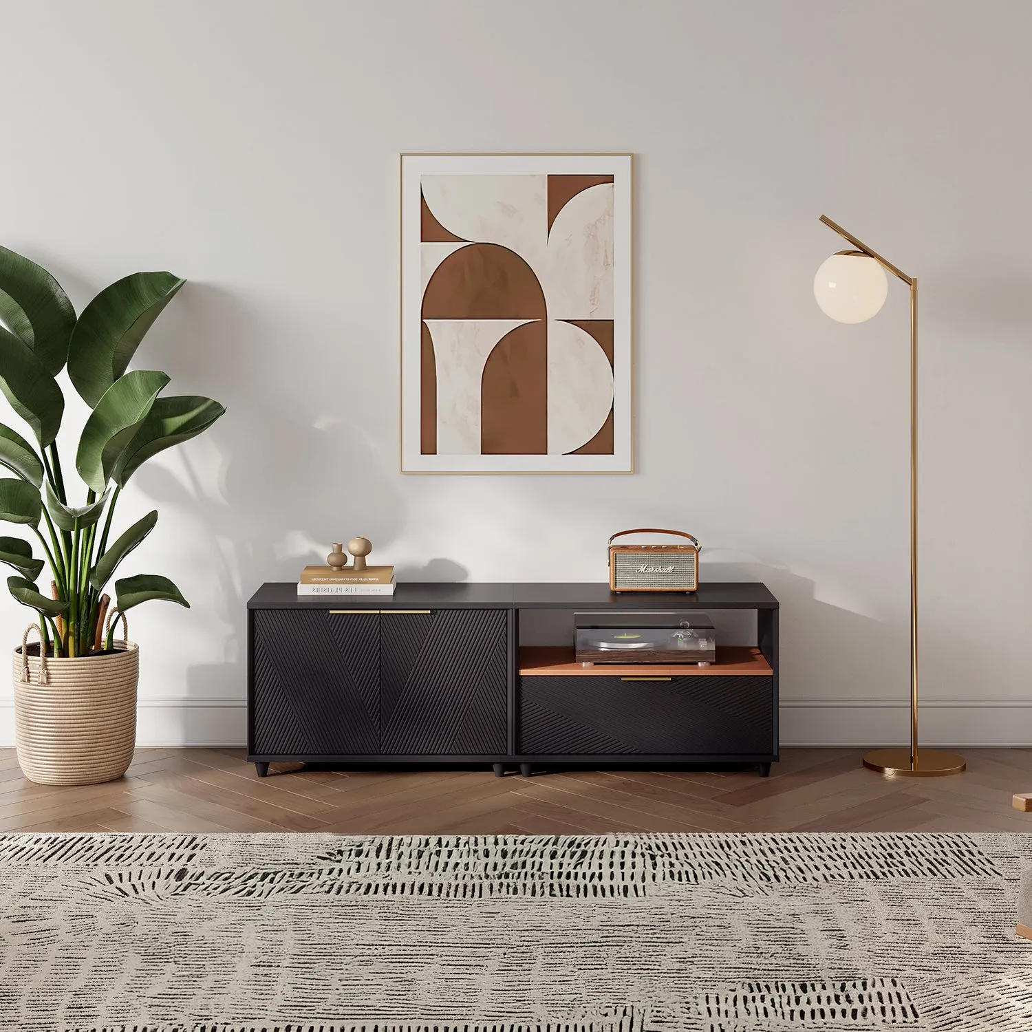 Solmere Modular Media Console (60"-124")