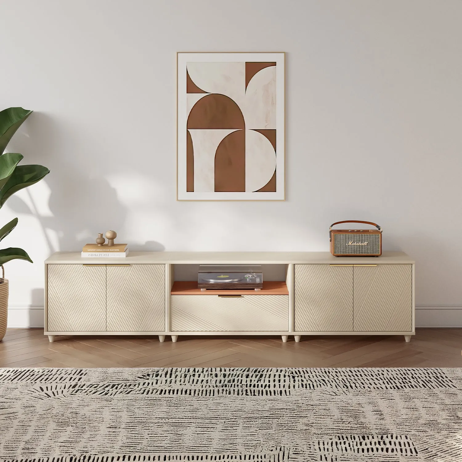 Solmere Modular Media Console (60"-124")