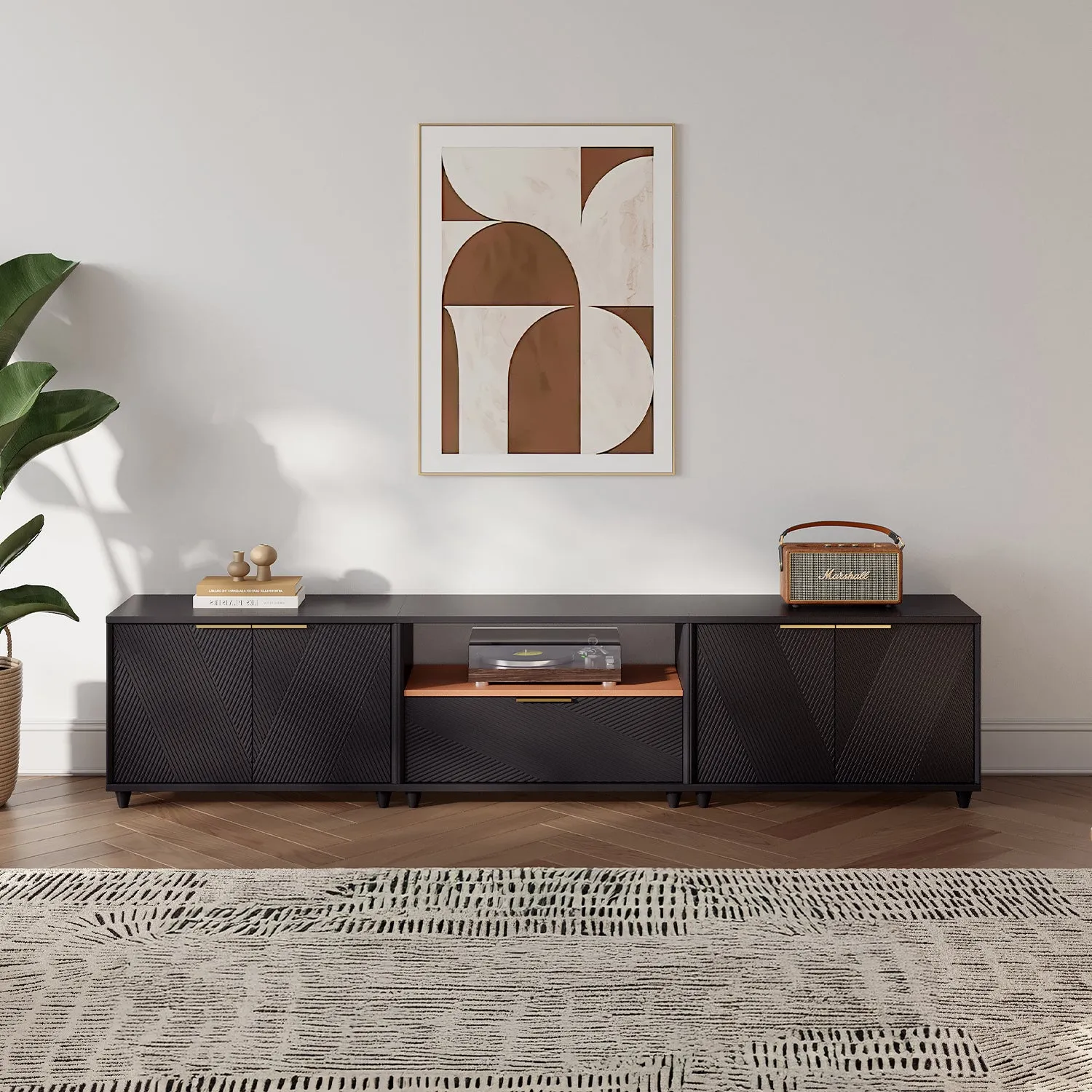Solmere Modular Media Console (60"-124")