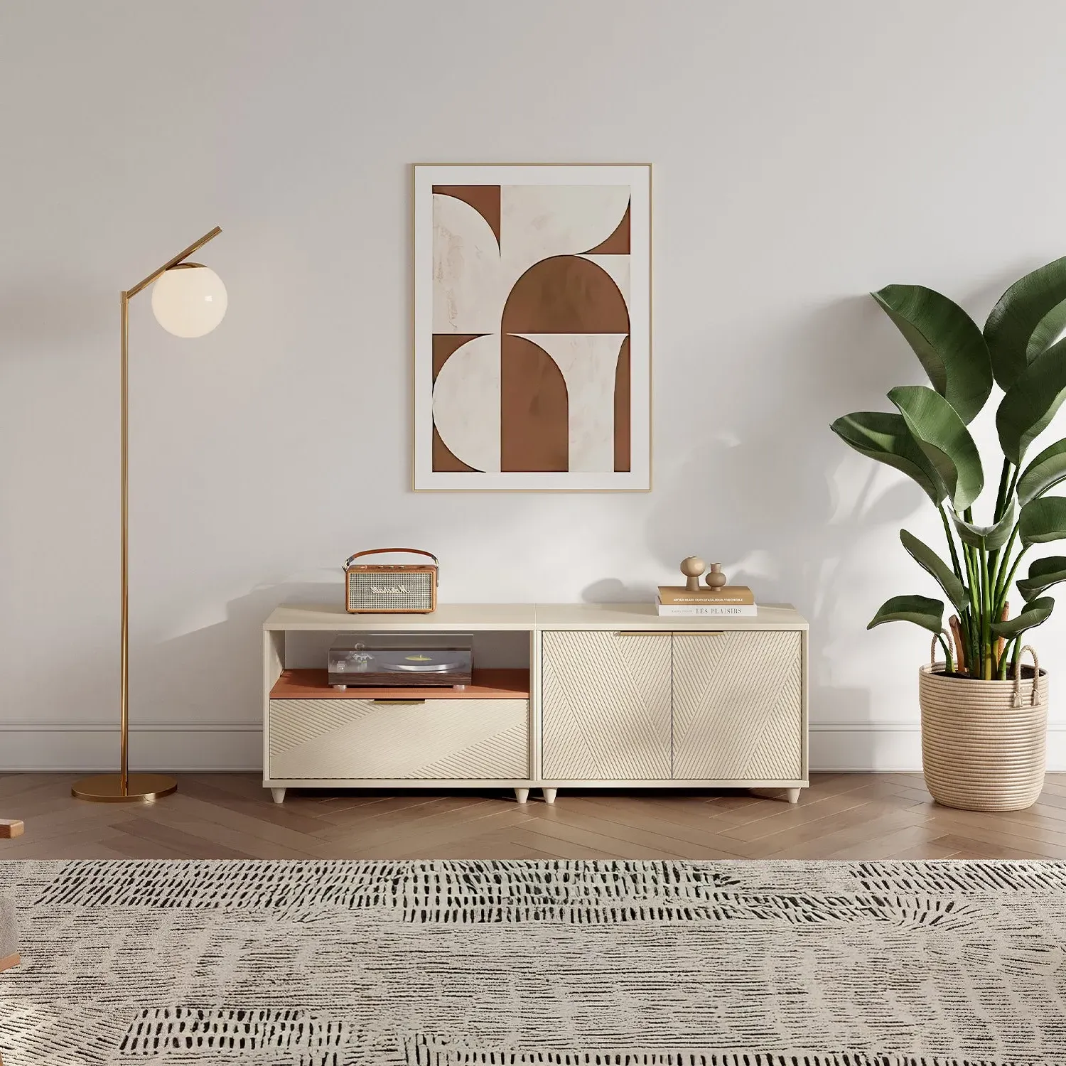 Solmere Modular Media Console (60"-124") image